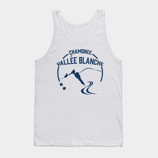 Chamonix Aiguille du Midi Tank Top by leewarddesign